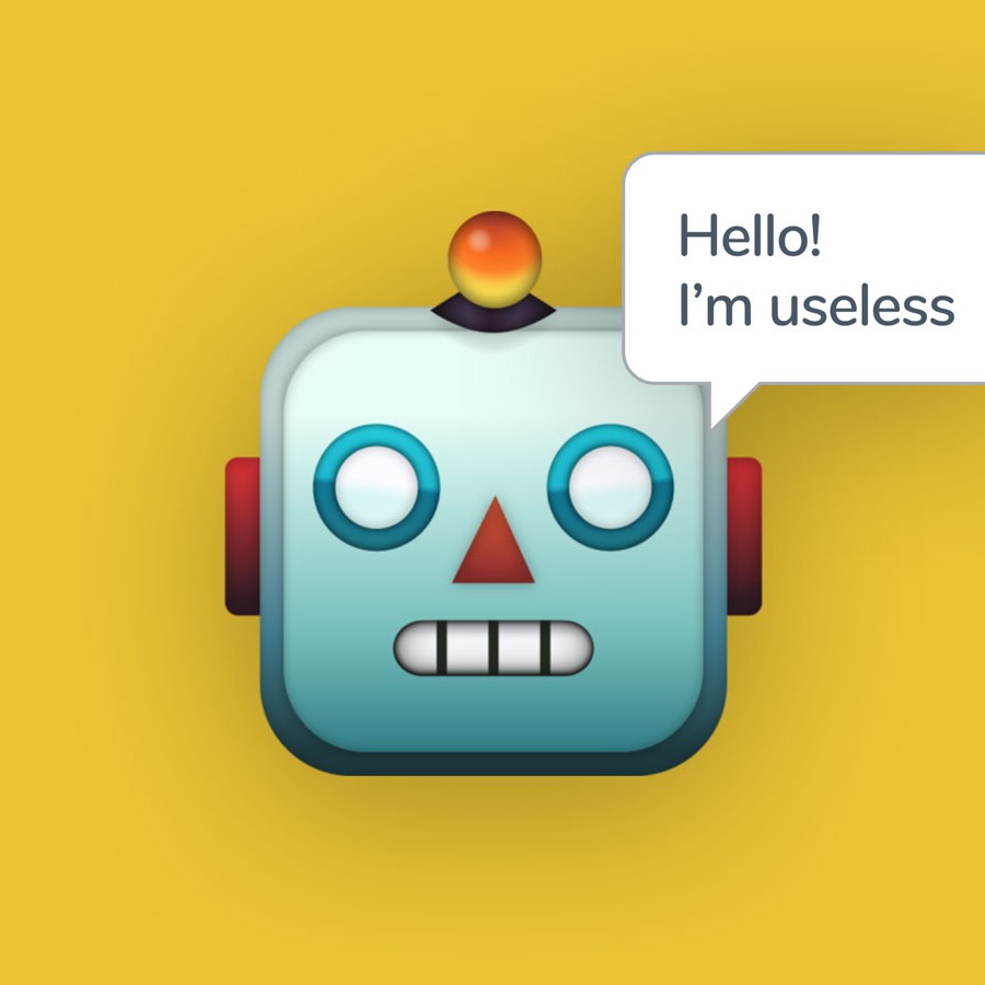 Why chatbots will never be popular